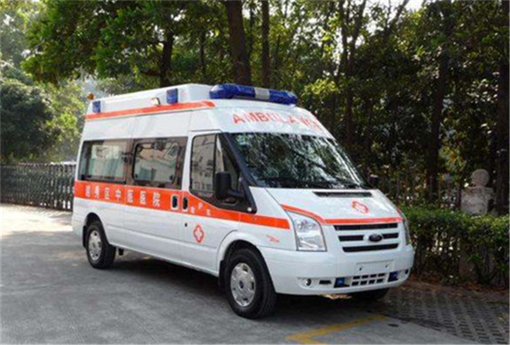 合浦救护车出租服务案例8