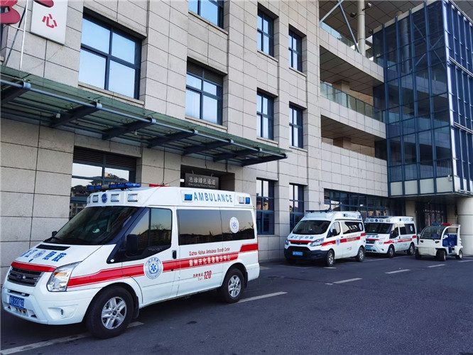 合浦救护车出租服务案例4