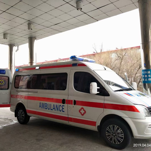 合浦救护车出租服务案例2